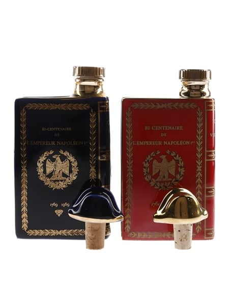 Camus Cognac Miniatures Bicentenaire De L'Empereur Napoleon 1er 2 x 5cl / 40%