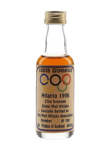 100th Olympics Atlanta 1996 21 Year Old The Malt Whisky Association 5cl / 46%