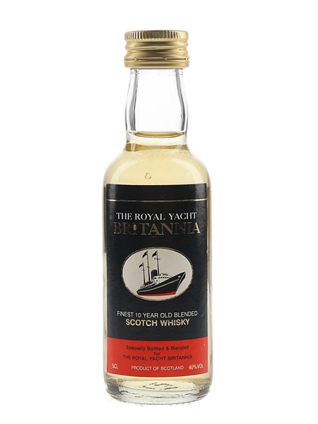 The Royal Yacht Britannia 10 Year Old  5cl