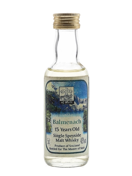 Balmenach 15 Year Old Master Of Malt 5cl / 43%