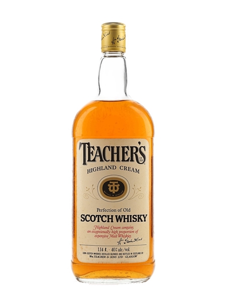 Teacher's Highland Cream Bottled 1980s 114cl / 40%