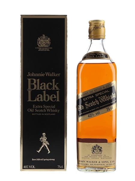 Johnnie Walker Black Label Extra Special Bottled 1980s 75cl / 43%