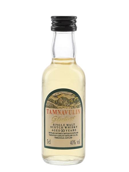 Tamnavulin Glenlivet 10 Year Old Bottled 1990s 5cl / 40%