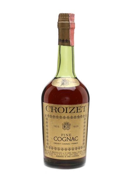 Croizet Fine Cognac Bottled 1970s 75cl / 40%