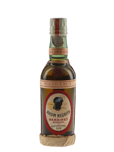 Bardinet Rhum Negrita Bottled 1950s-1960s 5cl