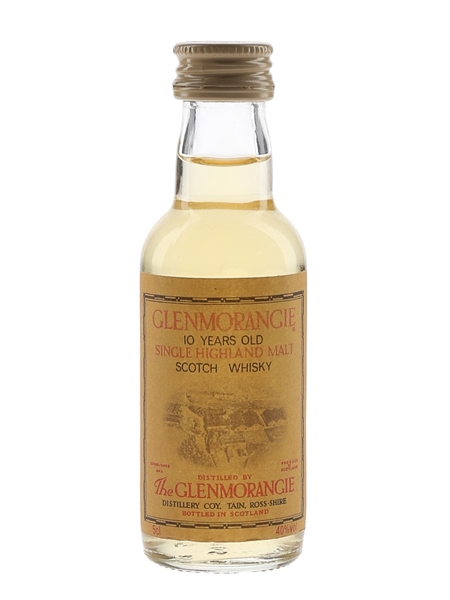 Glenmorangie 10 Year Old Bottled 1980s 5cl / 40%