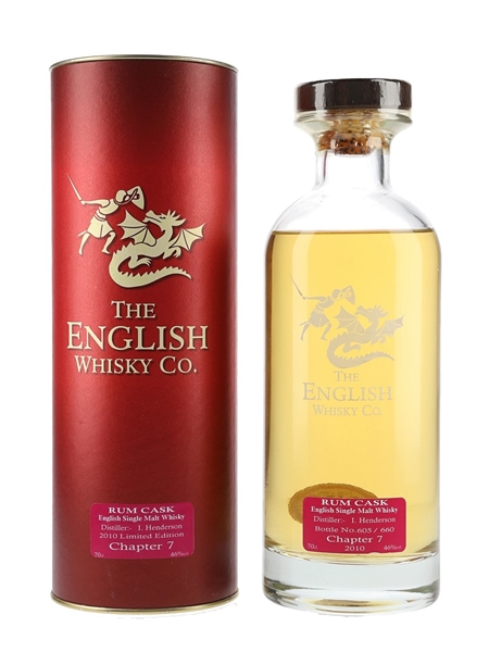 The English Whisky Co. Chapter 7 Rum Cask 70cl / 46%