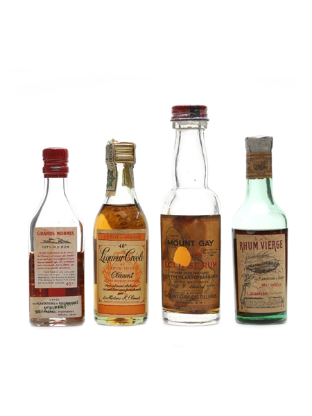 Assorted Rum Miniatures  4 x 5cl / 45%