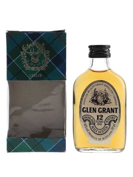 Glen Grant 12 Year Old Bottled 1970s-1980s 5cl / 40%