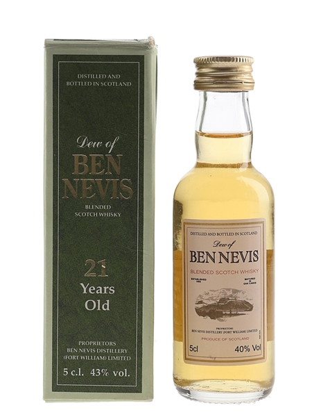 Dew of Ben Nevis 21 Year Old  5cl / 40%