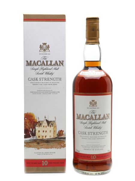 Macallan 10 Year Old Cask Strength  100cl / 57.2%