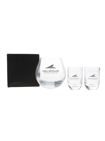 Lakes Distillery Glasses  3 x 6.5-9cm