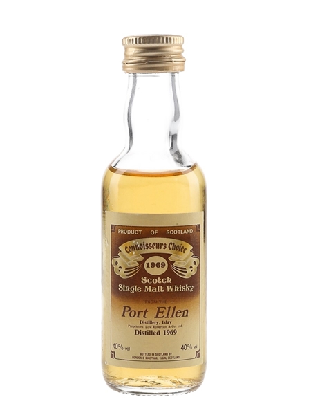 Port Ellen 1969 Connoisseurs Choice Bottled 1980s - Gordon & MacPhail 5cl / 40%