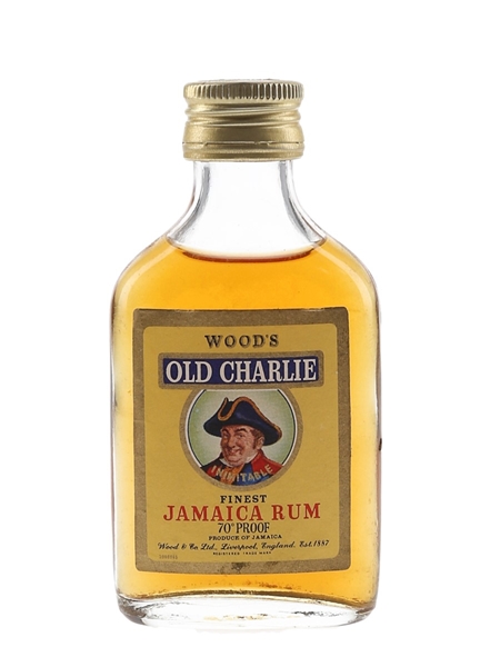 Wood's Old Charlie Finest Jamaica Rum Bottled 1970s 5cl / 40%