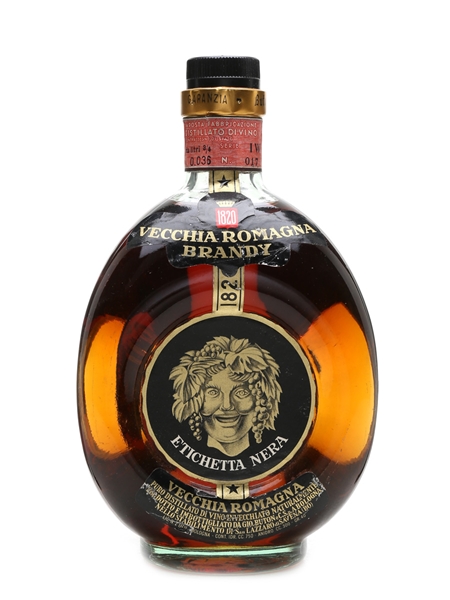 Buton Vecchia Romagna Etichetta Nera Brandy Bottled 1970s 75cl / 40%