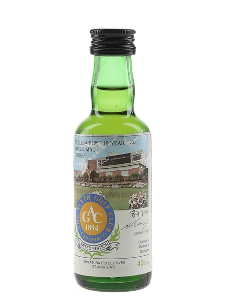 Tullibardine 10 Year Old Alyth Gold Club Centenary 5cl / 40%