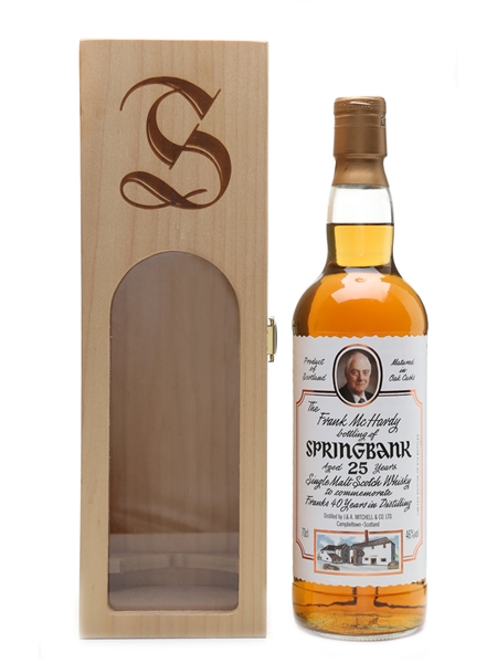 Springbank 25 Year Old Frank McHardy Bottling 70cl / 46%