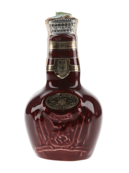 Royal Salute 21 Year Old Red Wade Ceramic Decanter 5cl / 40%