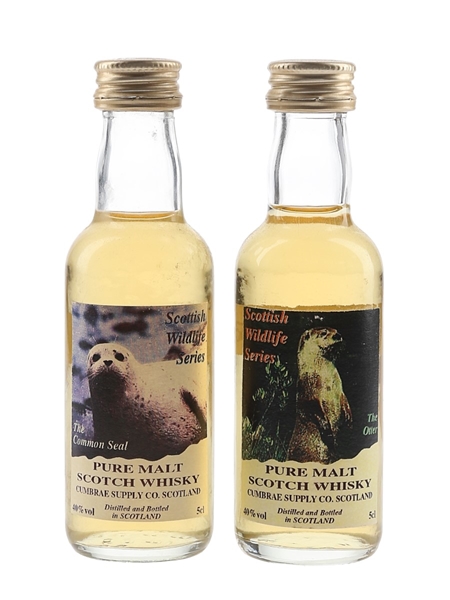 Cumbrae Scottish Wildlife Series Pure Malt  2 x 5cl / 40%