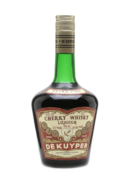 De Kuyper Cherry Whisky Liqueur Bottled 1980s 70cl / 30%