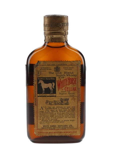 White Horse Bottled 1950s-1960s 5cl / 40%