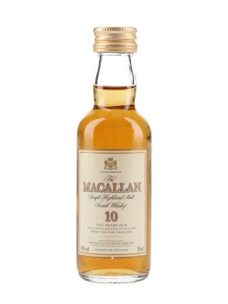 Macallan 10 Year Old Bottled 2000s 5cl / 40%