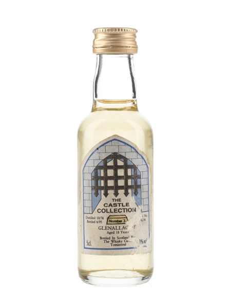 Glenallachie 1976 18 Year Old Bottled 1995 - The Castle Collection 5cl / 43%