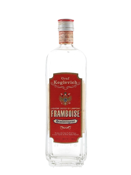 Keglevich Framboise Himbeergeist Bottled 1970s - Stock 75cl / 40%