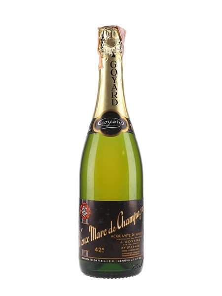 Goyard Vieux Marc De Champagne Bottled 1980s - Velier 75cl / 42%