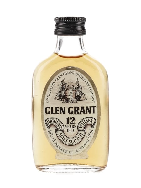 Glen Grant 12 Year Old Bottled 1970s-1980s 5cl / 40%