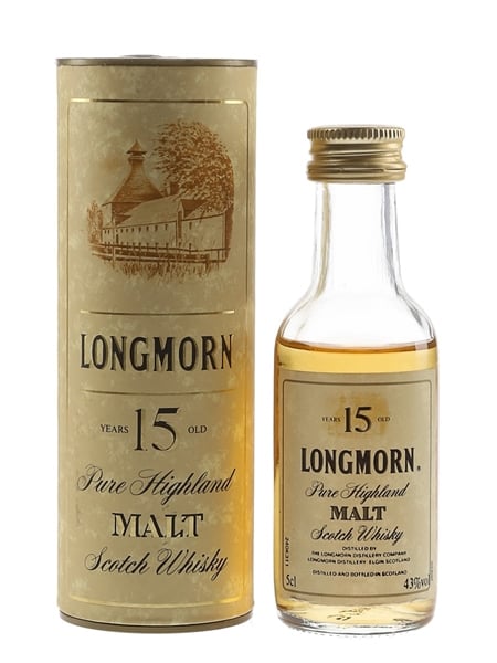 Longmorn 15 Year Old Bottled 1980s 5cl / 43%