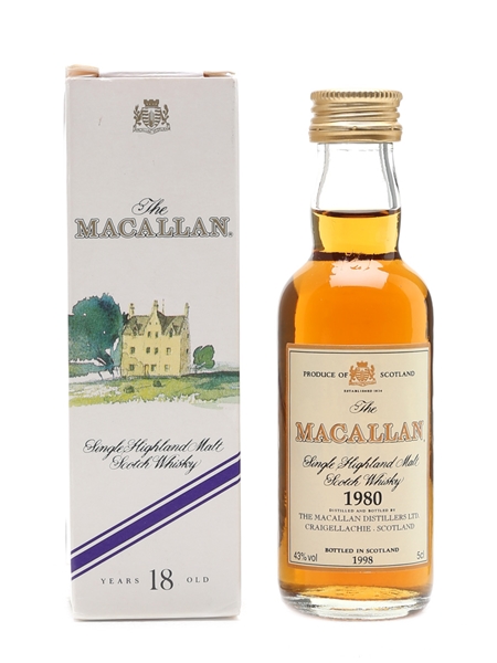 Macallan 1980 18 Year Old 5cl / 43%