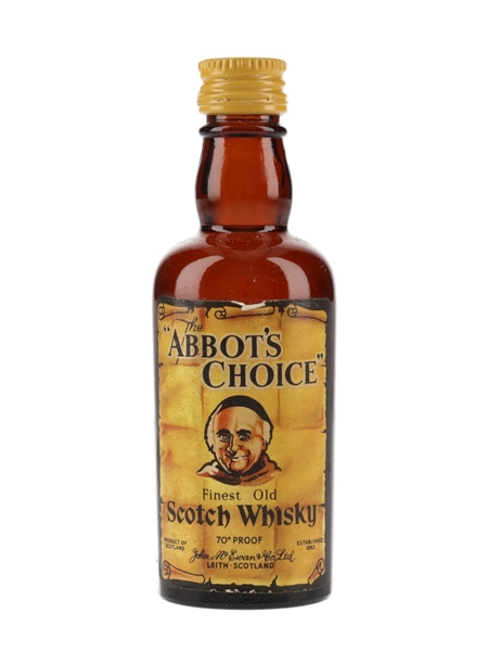 Abbot's Choice Finest Old Scotch Whisky Bottled 1950s-1960s 5cl / 40%