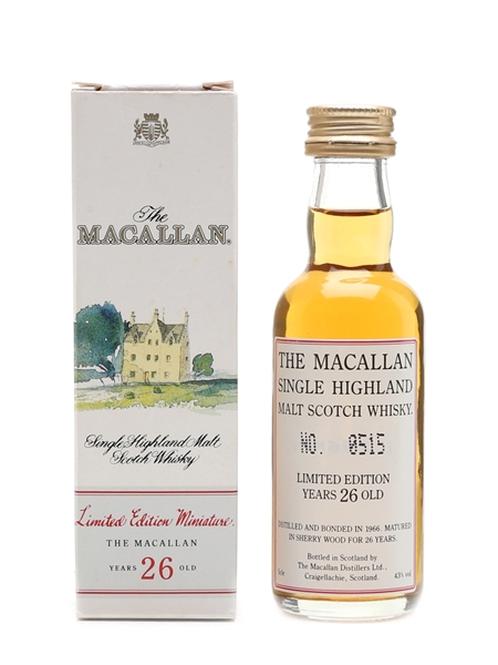 Macallan 1966 Limited Edition 26 Year Old 5cl / 43%