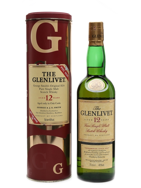 Glenlivet 12 Year Old Old Presentation 70cl / 40%