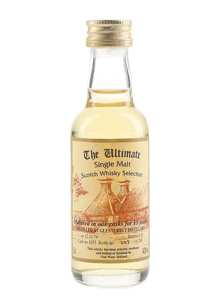 Glenturret 1979 15 Year Old Cask 1055 Bottled 1995 -  Van Wees 5cl / 43%