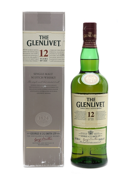 Glenlivet 12 Year Old  70cl / 40%