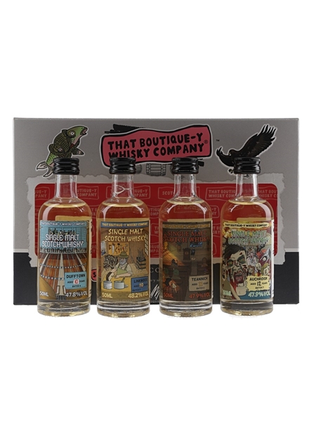 That Boutique-y Whisky Company Tasting Set Including Dufftown, Linkwood, Teaninich & Auchroisk 4 x 5cl