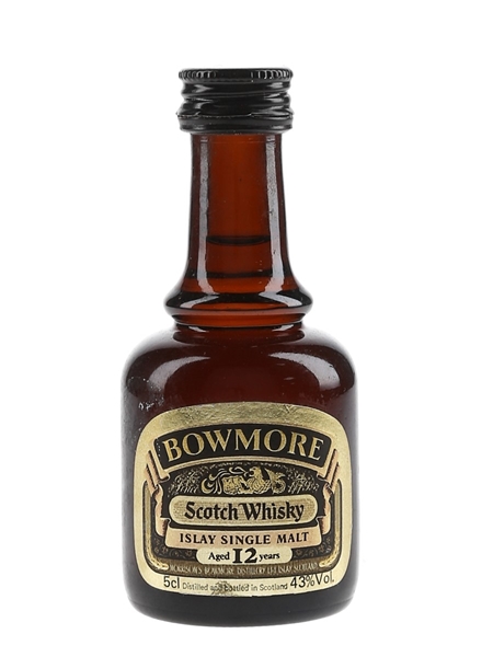 Bowmore 12 Year Old Bottled 1980s 5cl / 43%