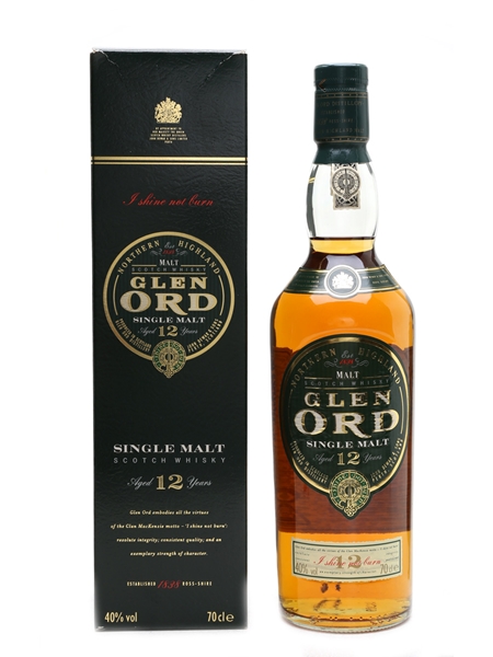 Glen Ord 12 Year Old Bottled 1990s 70cl / 40%