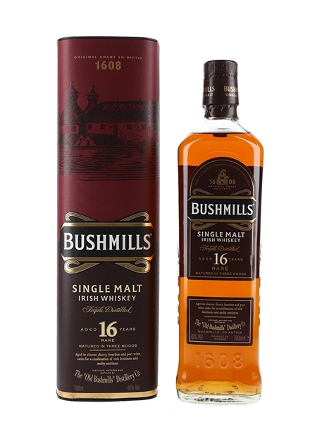 Bushmills 16 Year Old Three Wood  70cl / 40%