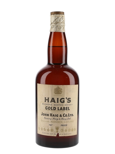 Haig's Gold Label Spring Cap Bottled 1950s 75cl / 40%