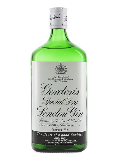 Gordon's Special Dry London Gin Bottled 1980s 75cl / 40%