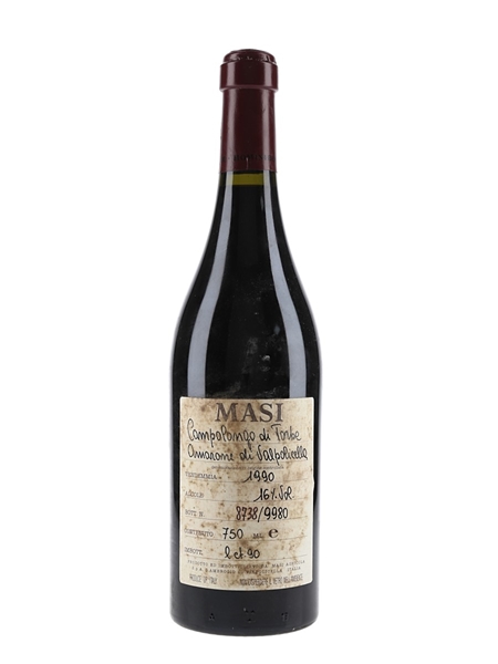 Masi Amarone Di Valpolicella 1990 Campolongo Di Torbe 75cl / 16%