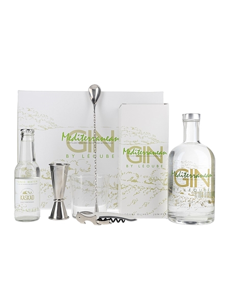 Mediterranean Gin By Leoube Gift Set  2 x 20cl-70cl / 41.5%