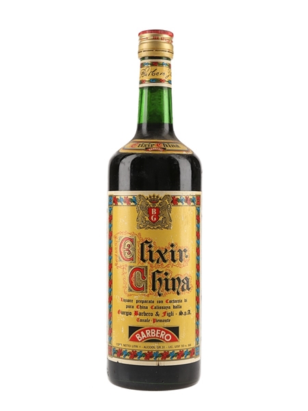 Barbero Elixir China Bottled 1970s - 1980s 100cl / 31%