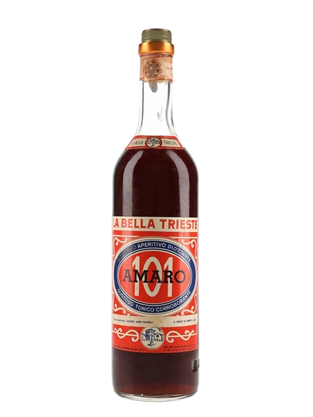 La Bella Trieste Amaro Bottled 1970s-1980s 100cl / 31%