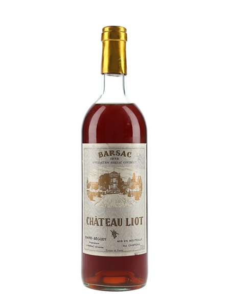 Chateau Liot 1973 Barsac 73cl