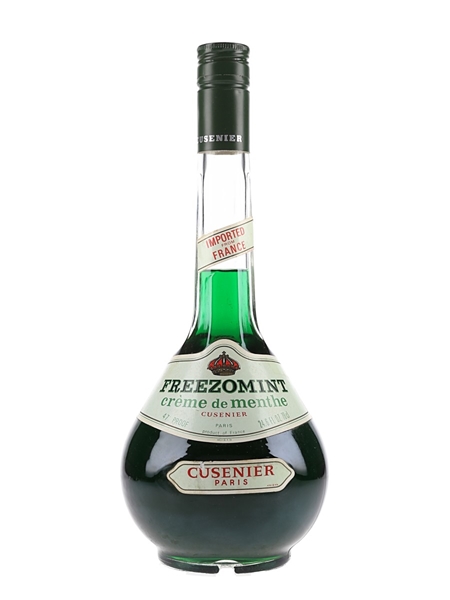 Cusenier Freezomint Creme De Menthe Bottled 1970s 70cl / 27%