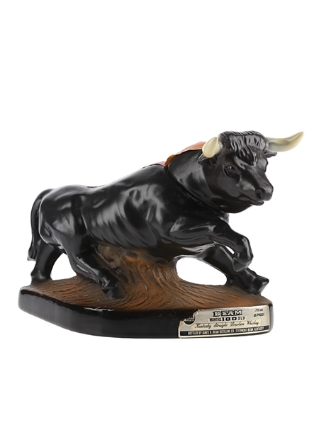 Beam 100 Months Bull Decanter Bottled 1980s 75cl / 40%